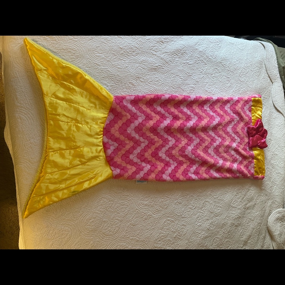 Mermaid tail Snuggie blanket